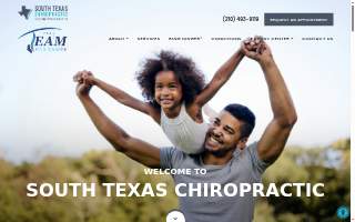 South Texas Chiropractic website