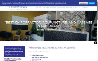 Chiropractique website