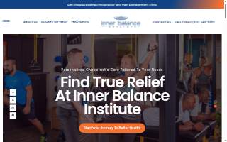 Inner Balance Institute website