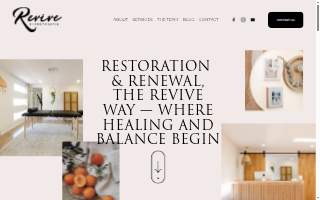 Revive Chiropractic website