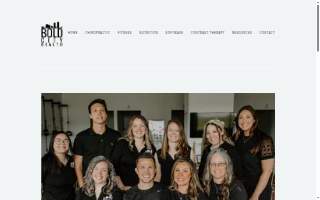 Bold City Chiropractic website