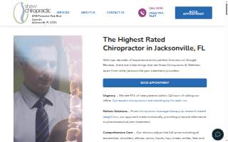 Shaw Chiropractic website