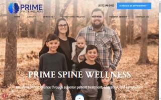Prime Spine and Wellness (Hulen Chiropractic Clinic) website
