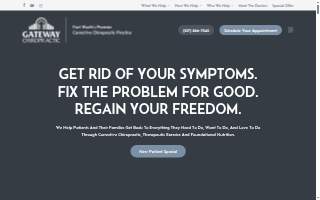 Gateway Chiropractic website