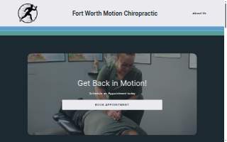 Fort Worth Motion Chiropractic website