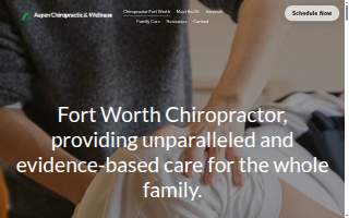 Aspen Chiropractic & Wellness website