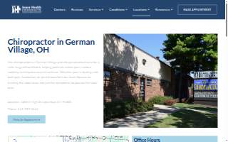 Inner Health Chiropractic website