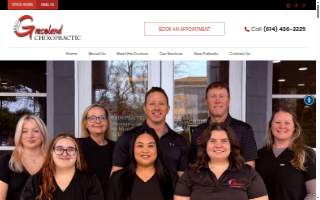 Graceland Chiropractic website