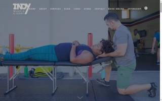 Indy Muscle & Joint Clinic website