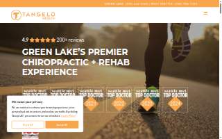 Tangelo - Seattle Chiropractor + Rehab website