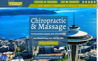 Eastlake Chiropractic and Massage Center website