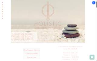 Holistic Chiropractic Center website