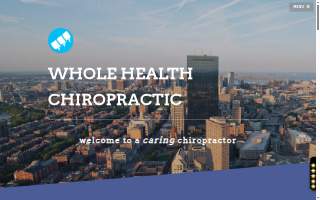 Whole Health Chiropractic website
