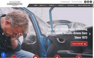 Schleusner Chiropractic website