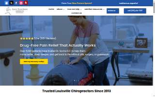 Align Your Spine Chiropractic Louisville website