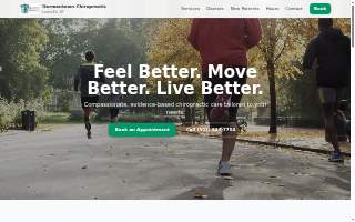 Germantown Chiropractic website