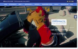 Tucson Chiropractic Center website