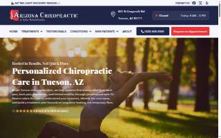 Arizona Chiropractic & Spine Rehabilitation website