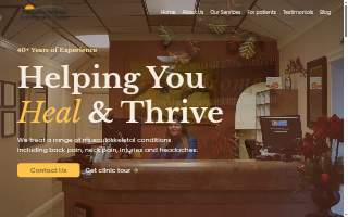 Sunnyside Wellness & Chiropractic Center website