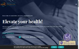 Midtown Atlanta Chiropractic website