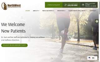 Northwest Chiropractic website