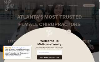 Midtown Family Wellness website