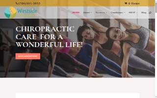Westside Chiropractic Center website