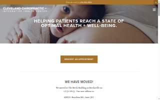 Cleveland Chiropractic and Integrative Health Center website