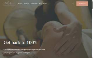 Norris Family Chiropractic website