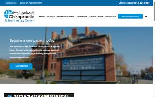 Mt. Lookout Chiropractic website