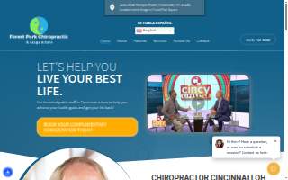 Forest Park Chiropractic & Acupuncture website