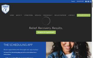 Norwood Chiropractic & Sports Injury Center website