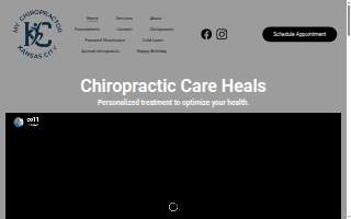 My Chiropractor KC website