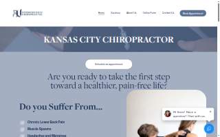 Restoration Health Chiropractic - Kansas City website