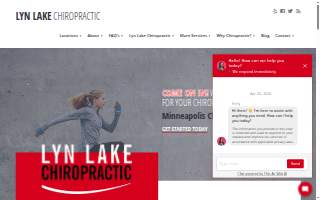 Lyn Lake Chiropractic website