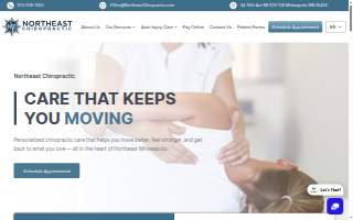 Northeast Chiropractic website