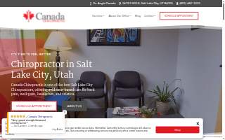 Canada Chiropractic website