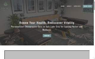 Nikau Chiropractic website