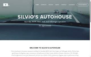 Silvio's Autohouse website