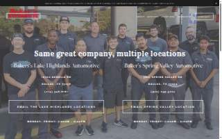 Lake Highlands Automotive website
