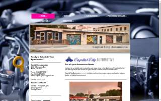 Capital City Automotive website