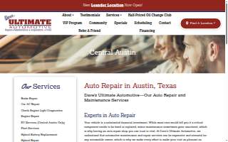 Dave's Ultimate Automotive website