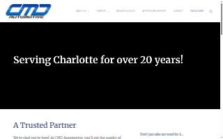 CMD Automotive website