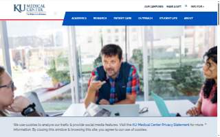 KU Med Center website