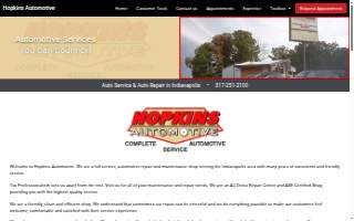 Hopkins Automotive Inc website