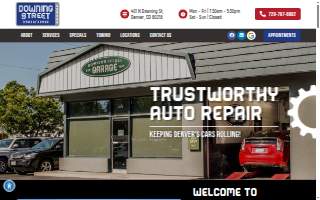 Downing Street Garage website