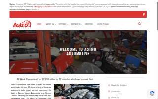 Astro Automotive website