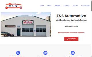 E&S Automotive website