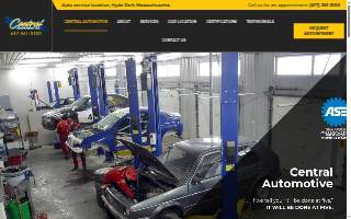 Central Automotive website