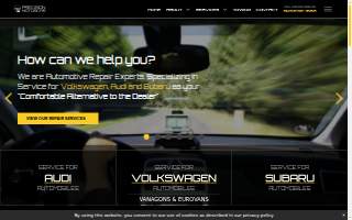 Precision Motor Car website